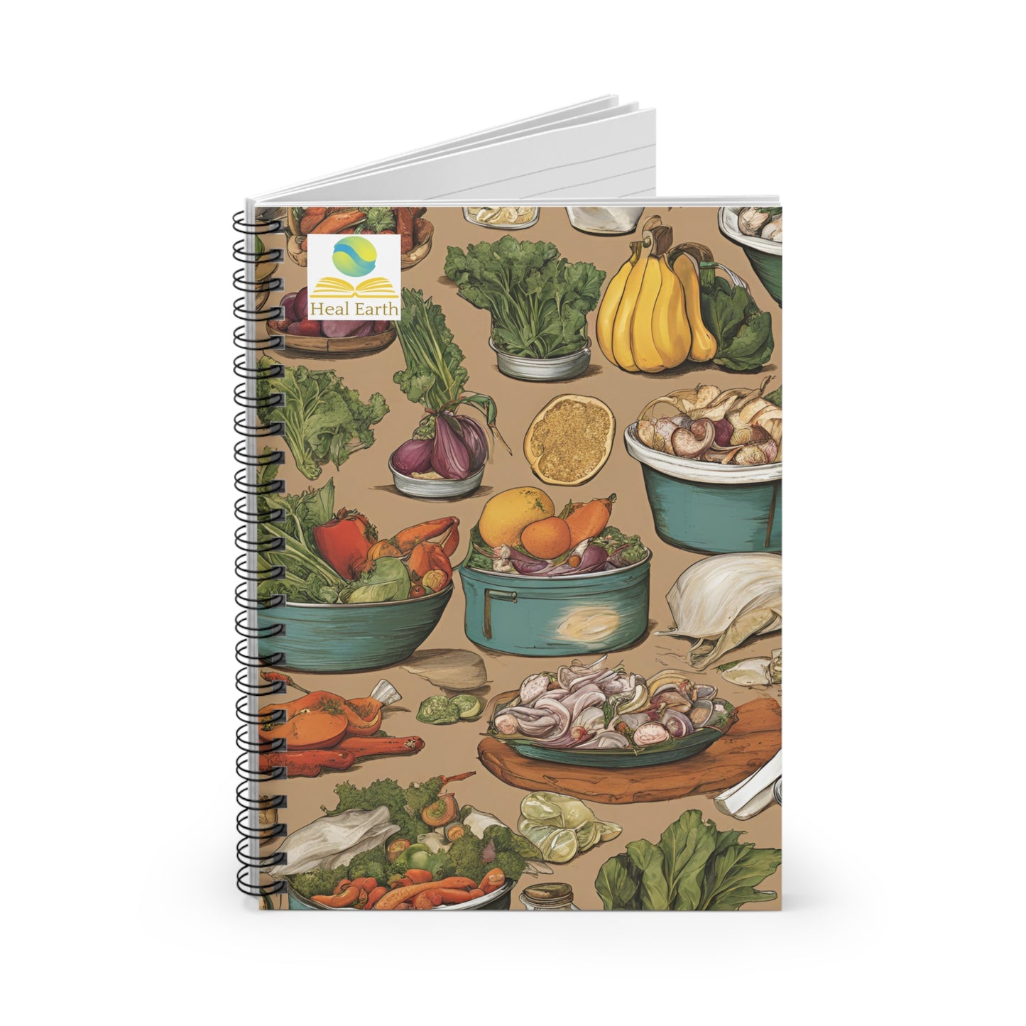 The Great Food Rescue Spiral Notebook