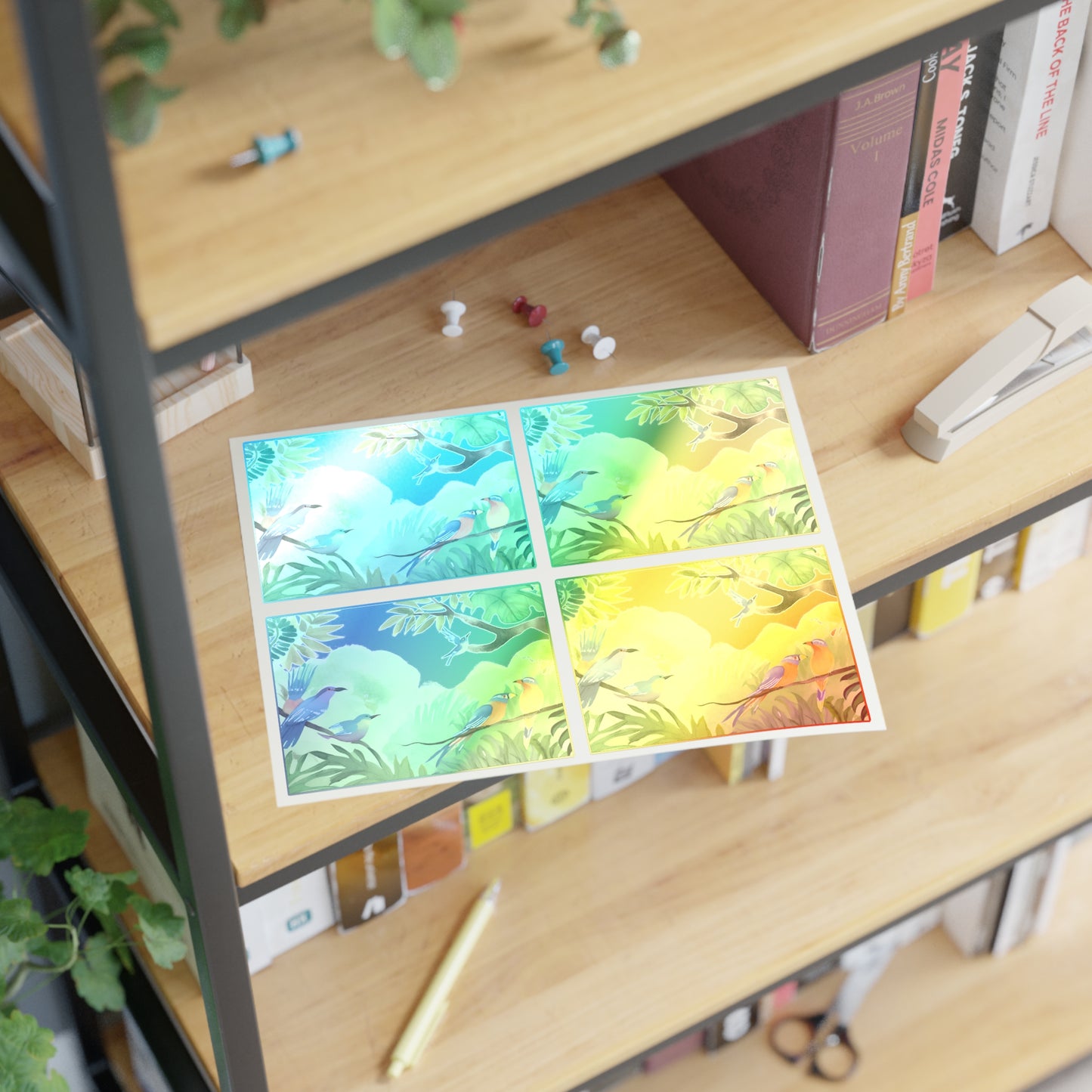 Tropical Rainforest Sticker Sheets