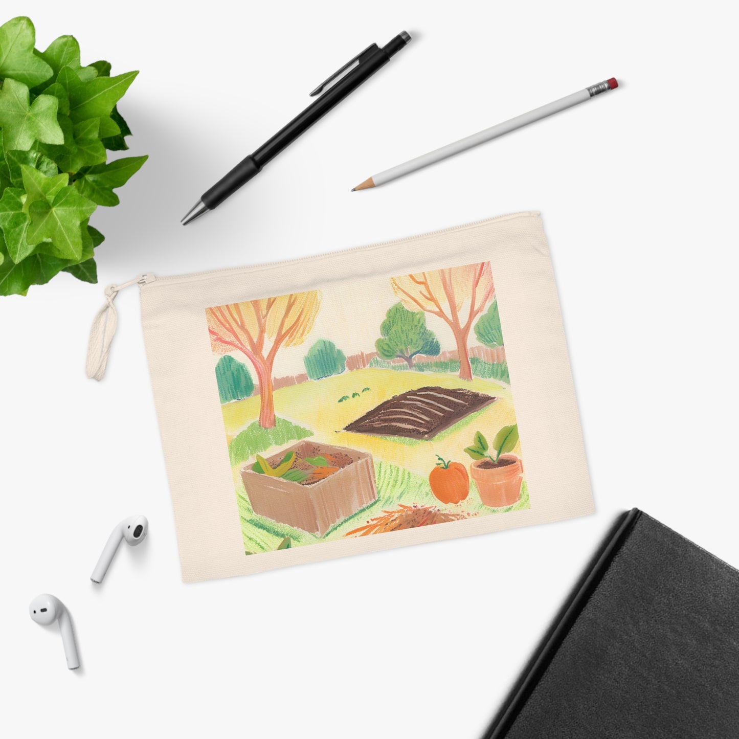 Cleo's Composting Experiment Eco Friendly Pencil Case