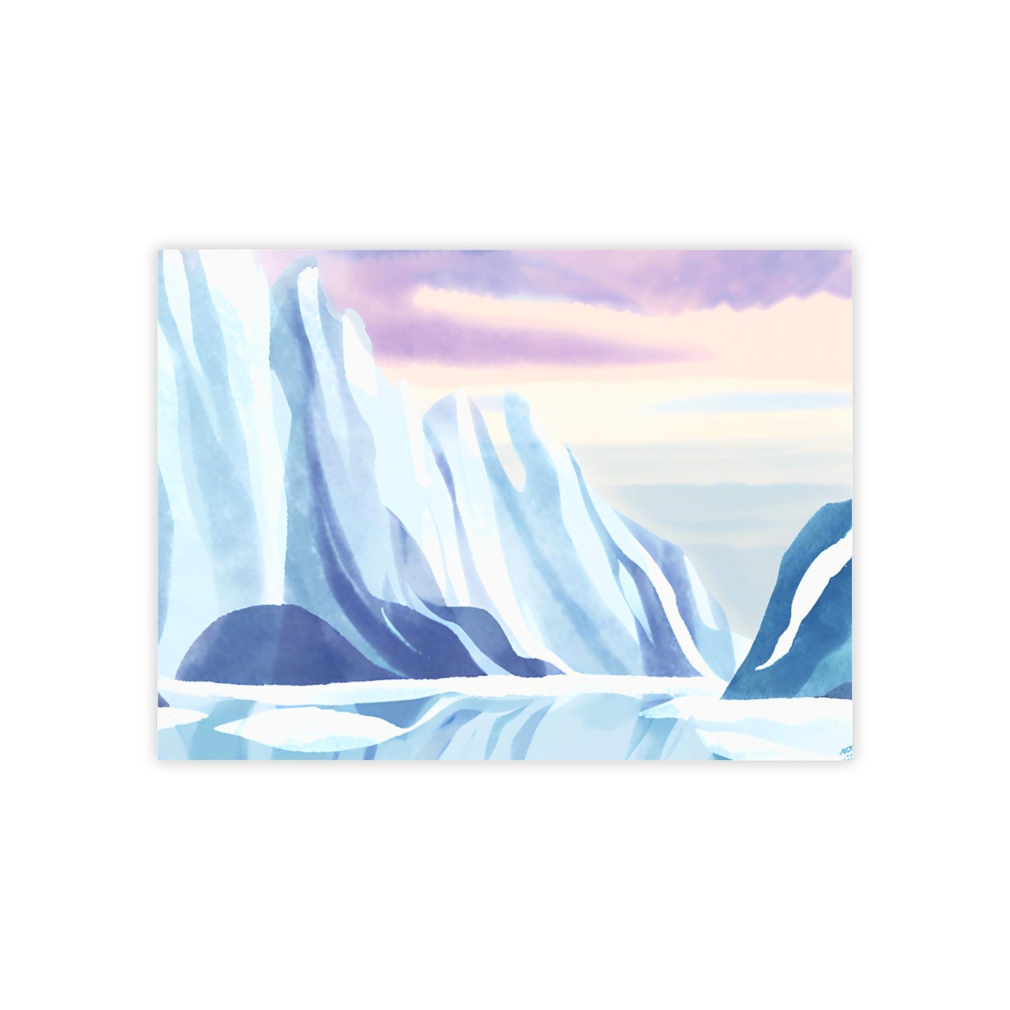 Arctic Ice Post-it® Note Pads