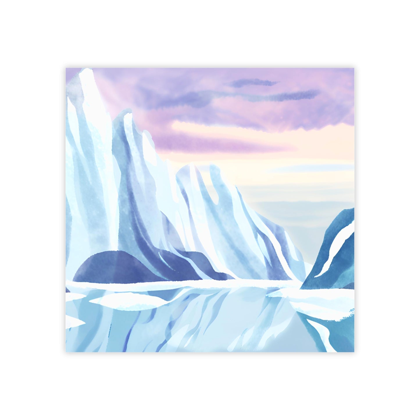 Arctic Ice Post-it® Note Pads