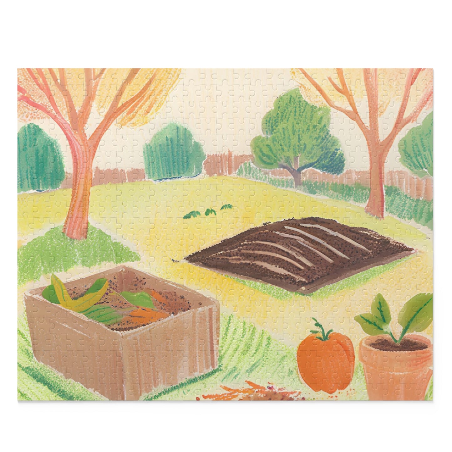 Cleo's Composting Experiment | Book Puzzle