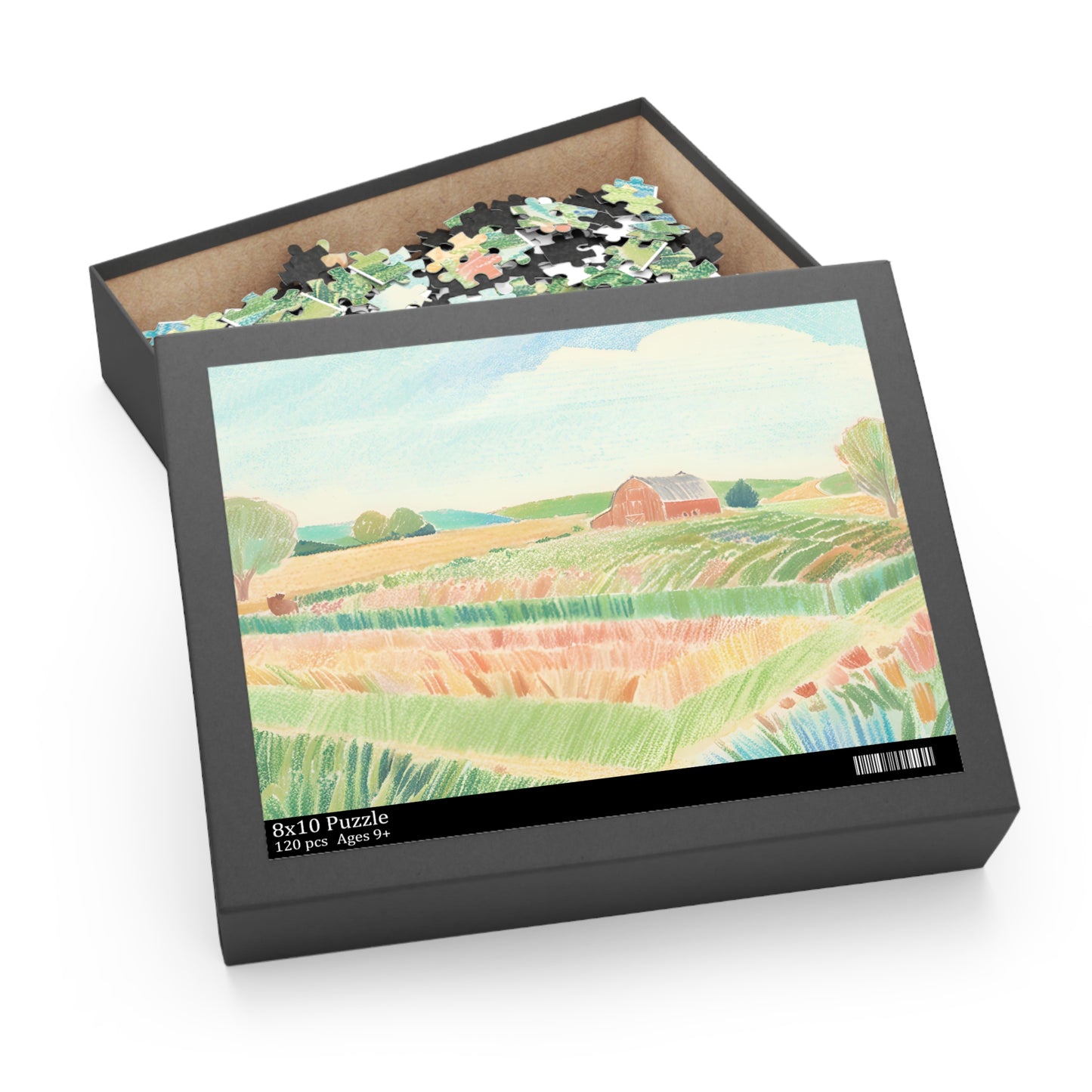 Farm  | Pencil Sketch Design