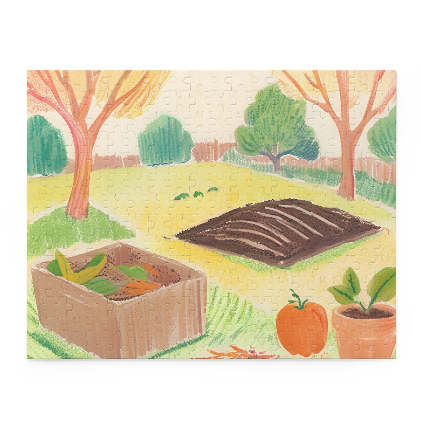 Cleo's Composting Experiment | Book Puzzle
