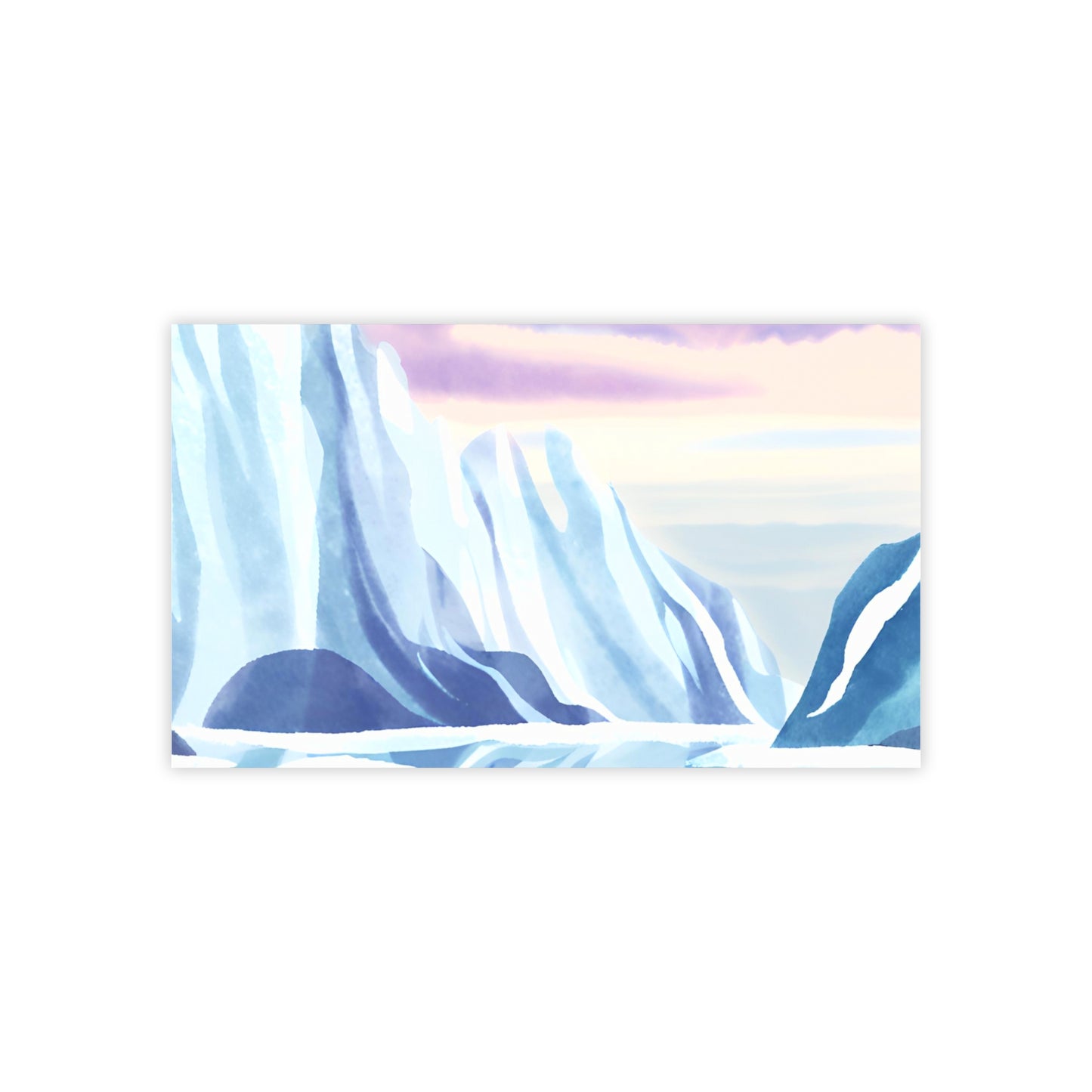 Arctic Ice Post-it® Note Pads