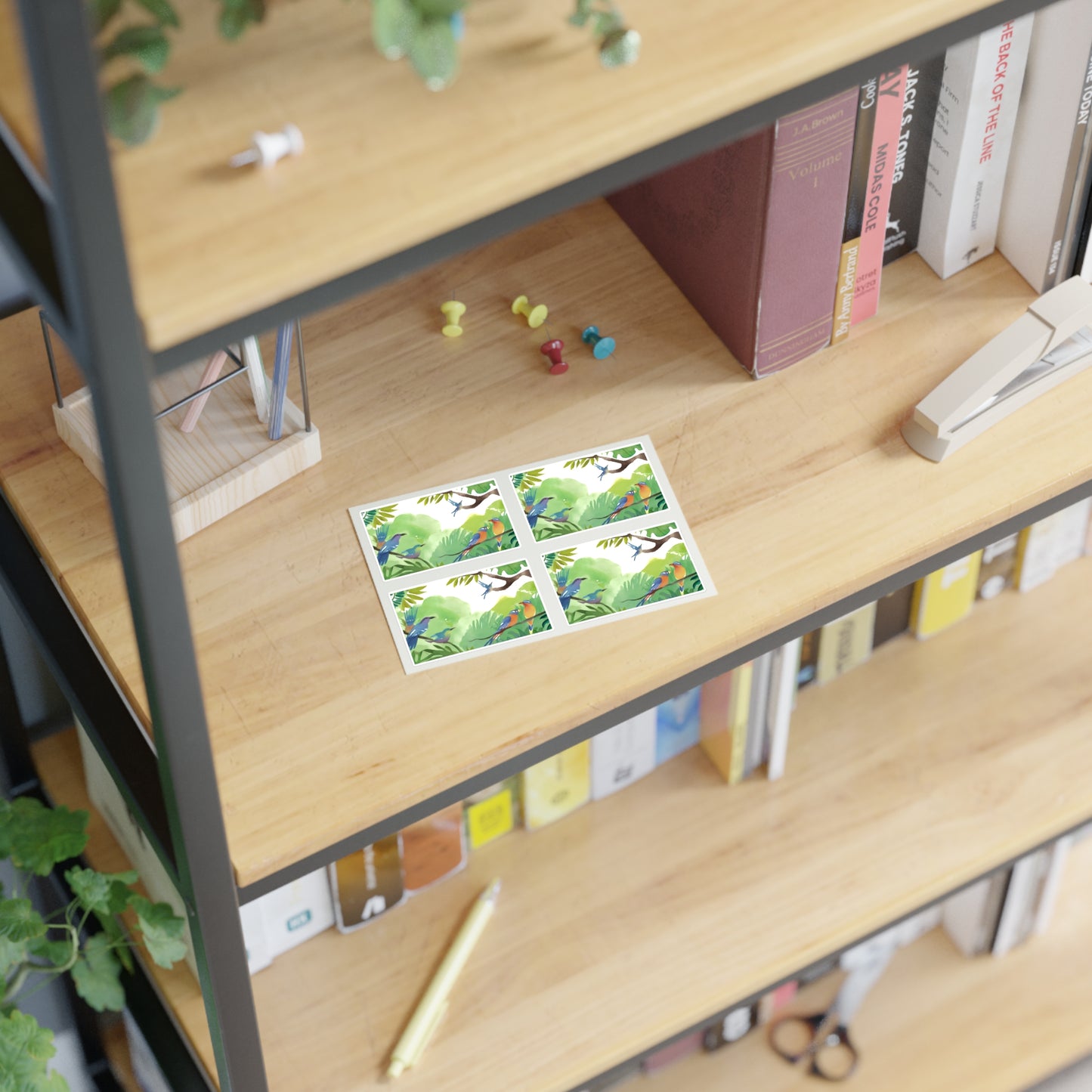 Tropical Rainforest Sticker Sheets
