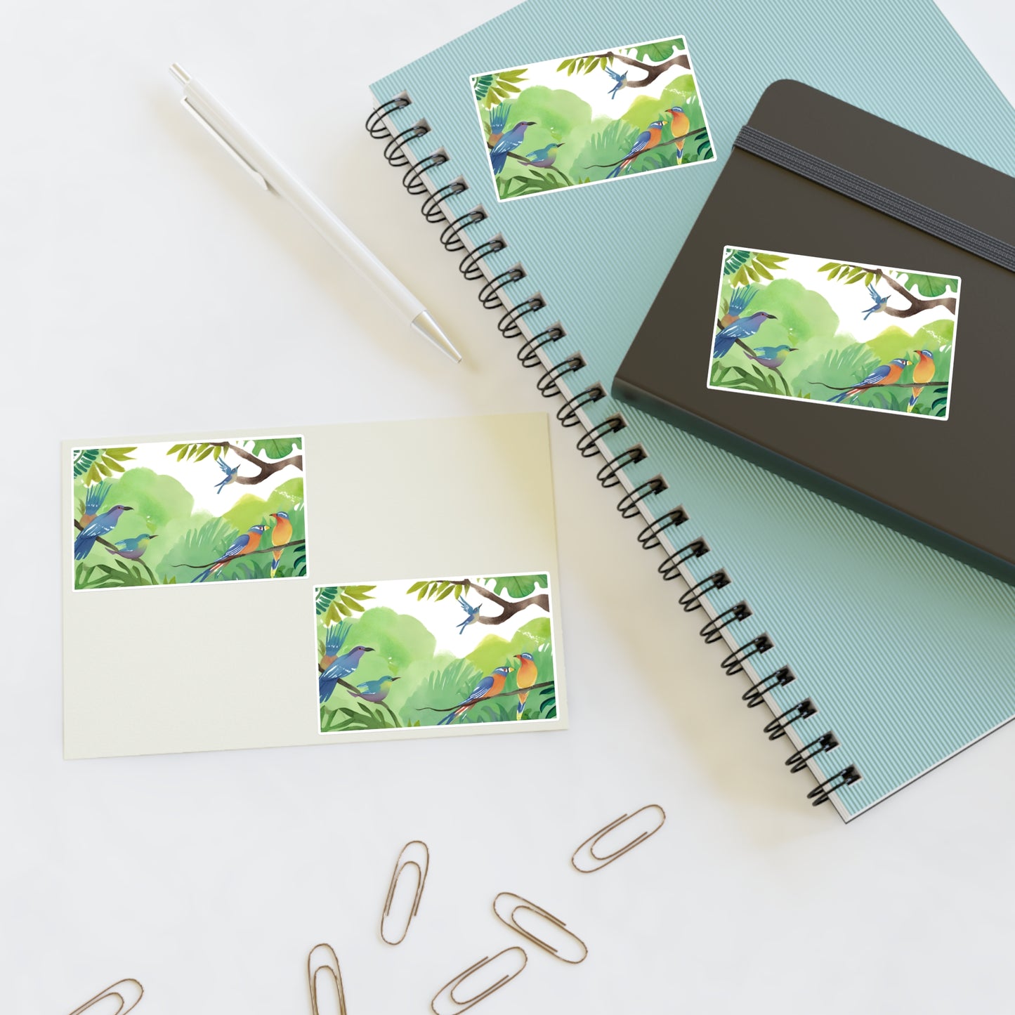 Tropical Rainforest Sticker Sheets