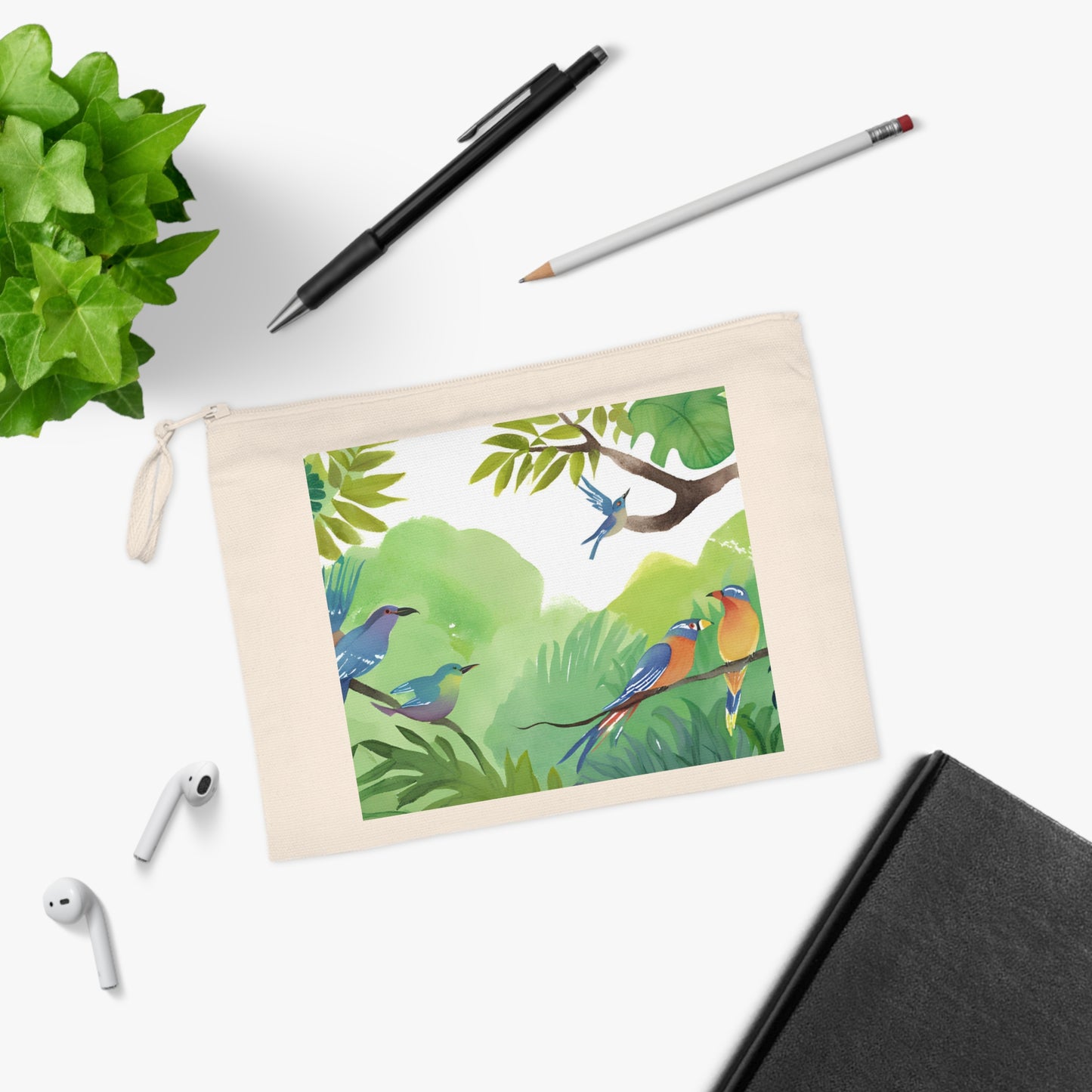 Tropical Rainforest Eco Friendly Pencil Case