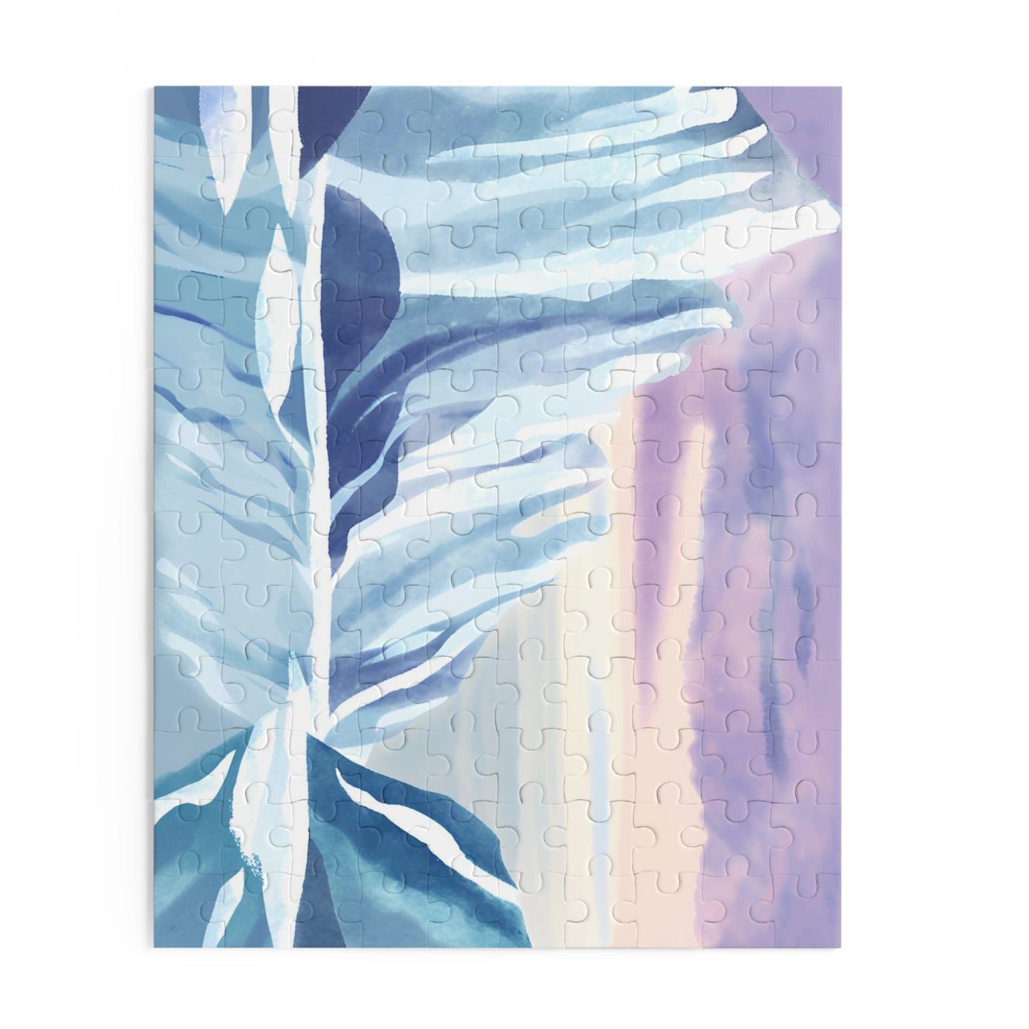 Arctic Ice Puzzle  | Watercolour Design